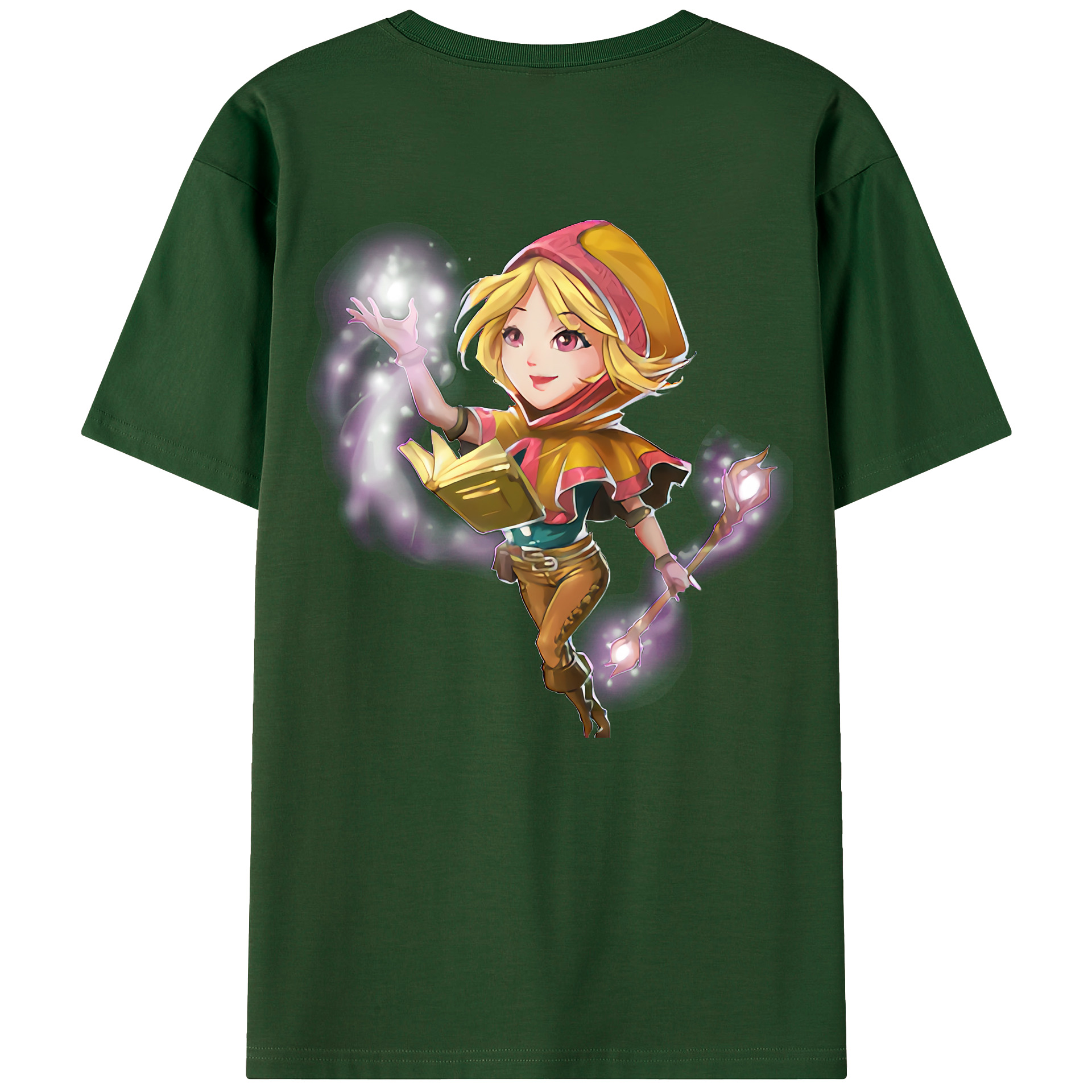 リーグ・オブ・レジェンド League of Legends LOL 綿100％半袖Tシャツ（背面プリント）